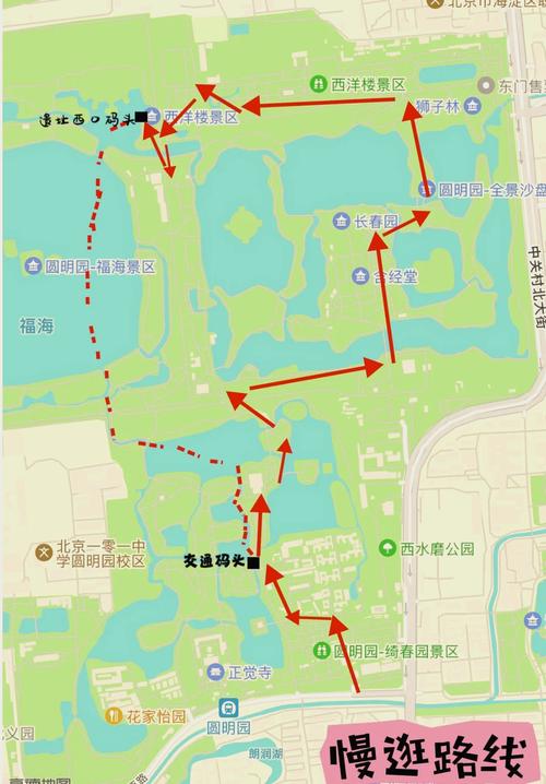 圆明园遗址公园游览攻略