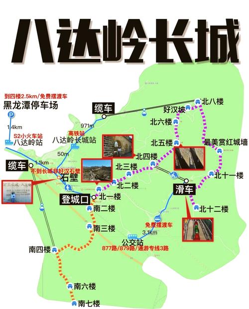 慕田峪长城旅游攻略，慕田峪长城旅游攻略路线图？