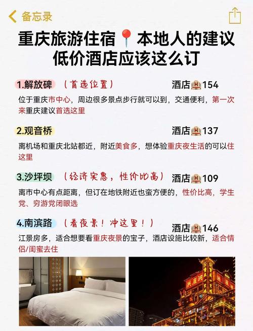 重庆旅游住宿建议，重庆旅行住宿攻略
