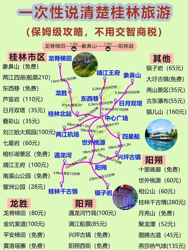 桂林旅游攻略最佳线路，桂林旅游攻略最佳线路推荐？