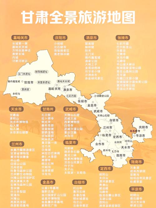 甘肃旅游景点推荐，甘肃旅游景点推荐大全