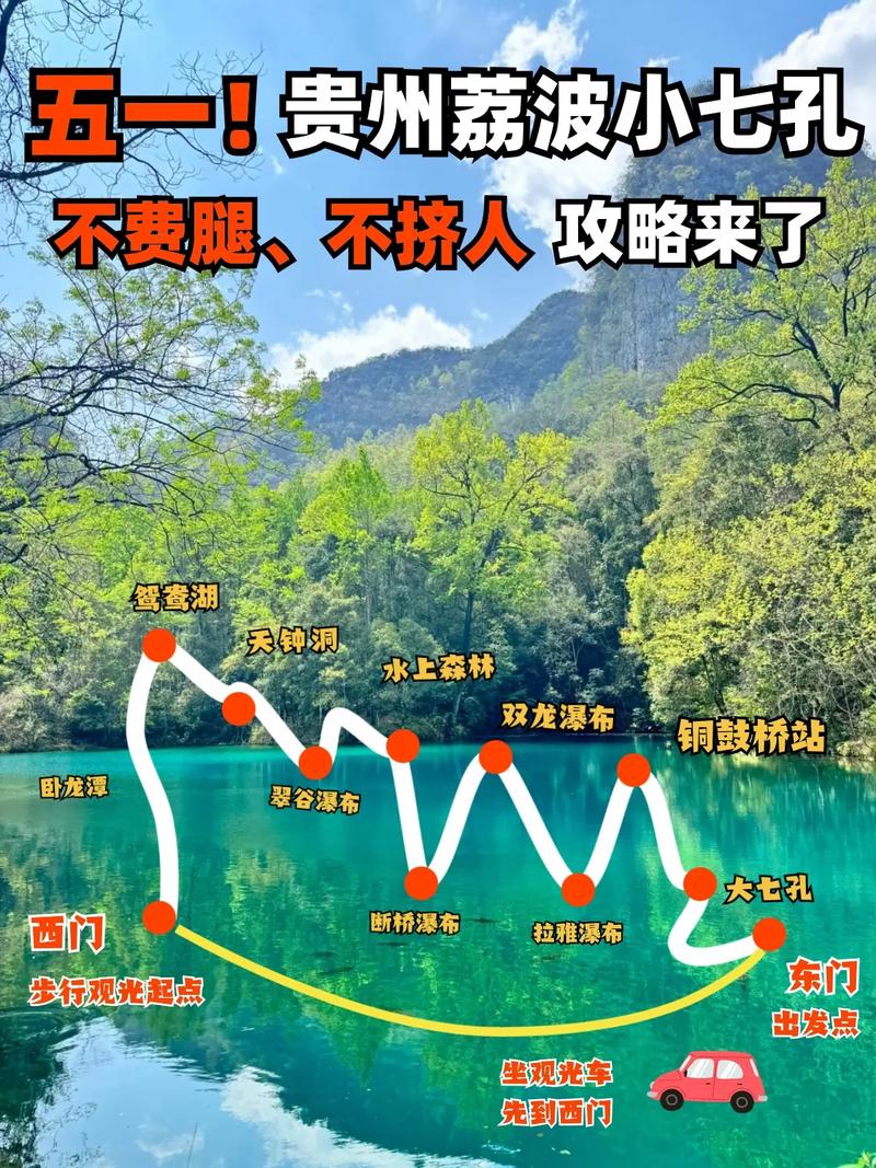 荔波古镇离小七孔景区有多远