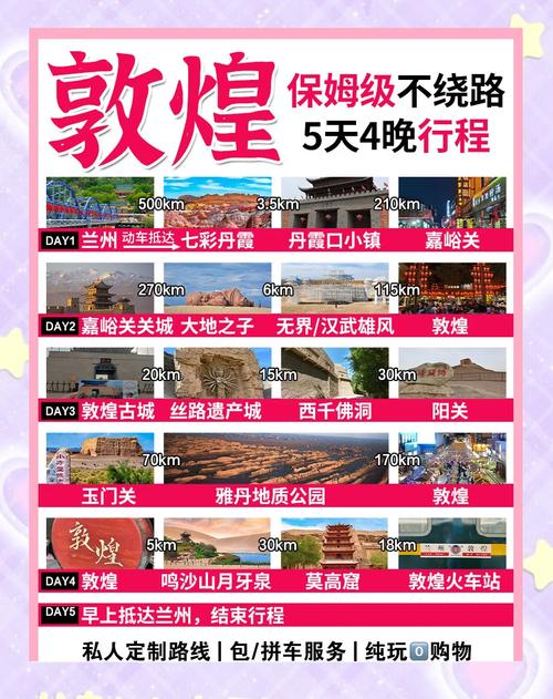 敦煌建议游览时长,敦煌景区旺季门票费用