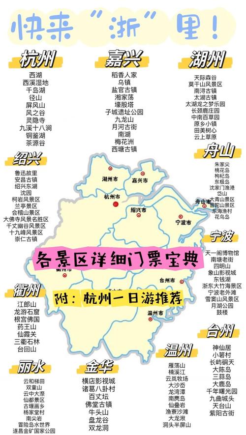 浙江自驾游旅游攻略浙江自由行7天最佳路线