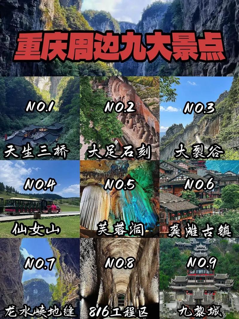 重庆周边旅游攻略必去的景点(重庆周边旅游攻略必去的景点推荐自驾...