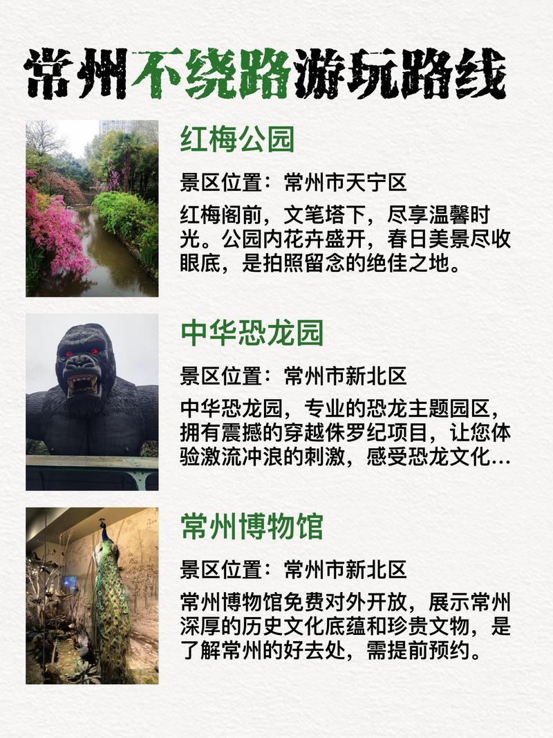 超详细常州旅游攻略(附借鉴行程)