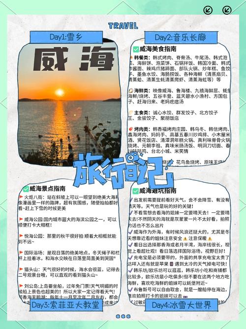 2024威海旅游攻略:听听威海本地人建议!全都是避坑大实话一定要听劝...