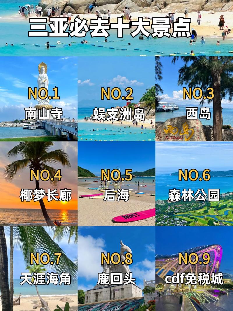 海南三亚旅游攻略必去景点