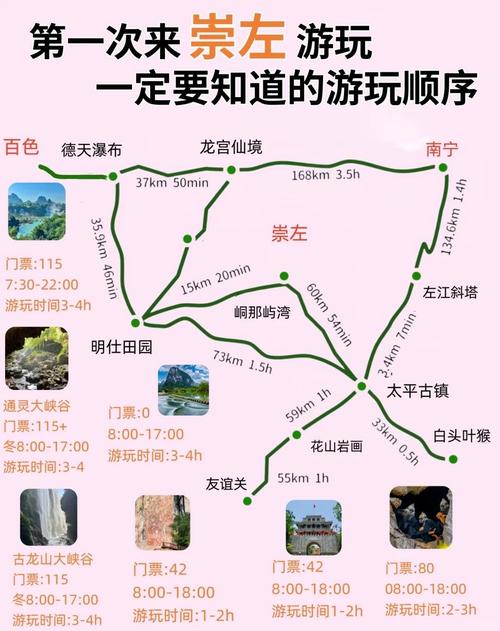 崇左旅游攻略，崇左旅游攻略必玩的景点在哪里？