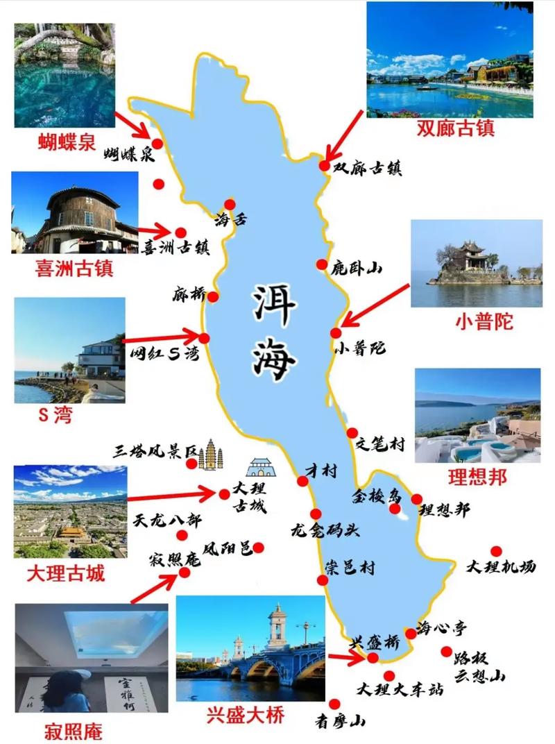 大理坐船游洱海攻略