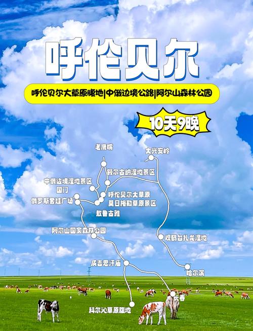 呼伦贝尔旅游攻略，呼伦贝尔旅游攻略地图？