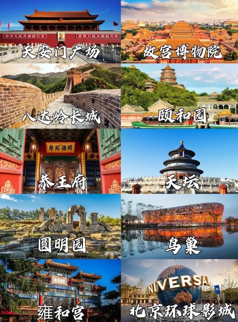 北京的景点有哪些,必去的10个北京旅游景点
